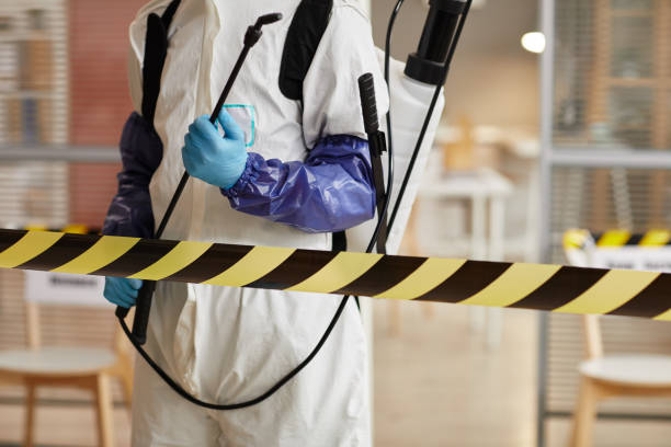 Professional Biohazard Cleanup technician working in Montverde, FL
